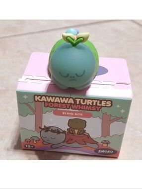 Smoko x Kawawa Turtles Forest Whimsy Blind Box: Mossy Sprout Figure